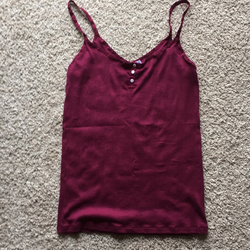 Red tank top